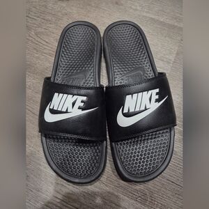 Nike Black Slide Sandals